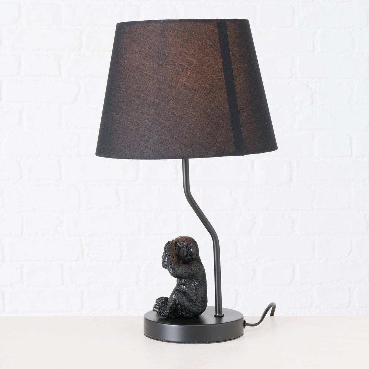 Boltze home lampada da tavolo gnu ø25x45cm poliresina