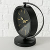 Boltze home reloj de mesa balia metal 16x10xh20cm