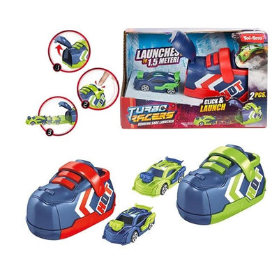 TOI-TOYS Turbo Racers Rally Car con Shielder
