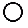 Distanziale movimento centrale Elvedes 30 x 24 x 1,0 mm - plastica (20 pezzi)