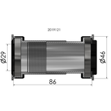 Ploadet Elvedes Sram Dub BB386 - afbeelding 3