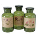 Boltze farmacia a domicilio botella drya ø10xh22cm verde