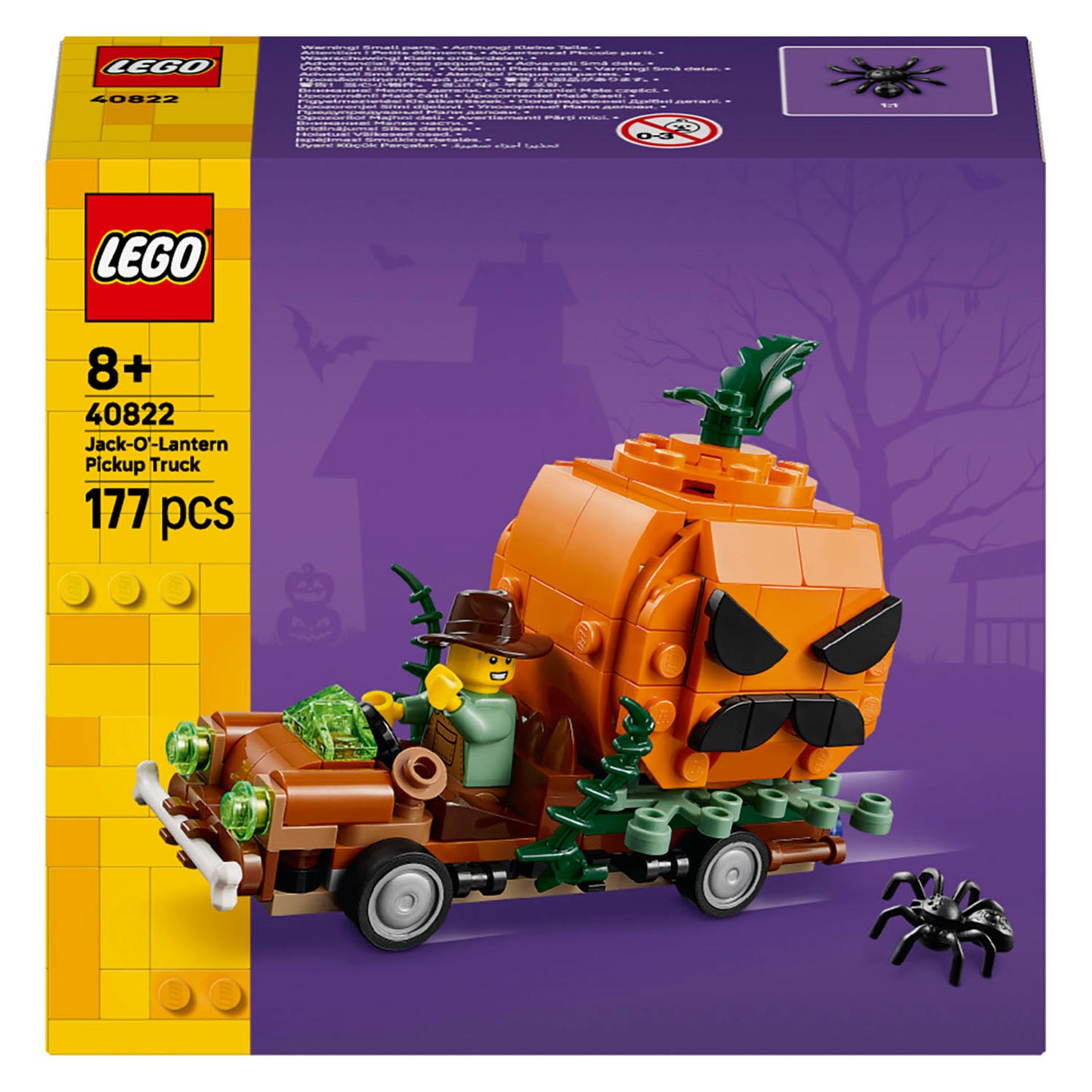 Lego Halloween 40822 - spaventoso camion delle zucche