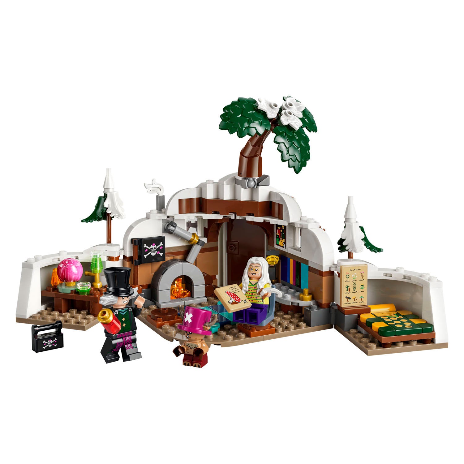 Lego One Piece La Guarida del Dr. Hiriluk Kit de construcción de Piratas para niños 75641