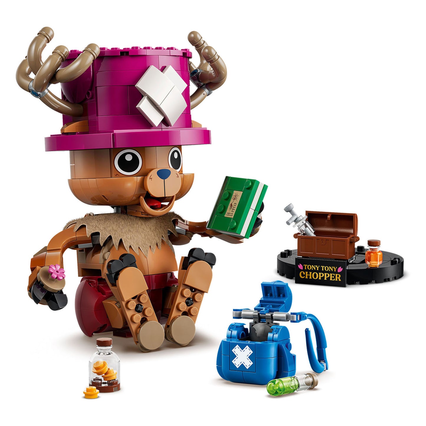 Lego One Piece Tony Tony Chopper One Piece Merch, giocattoli pirata per bambini 75643
