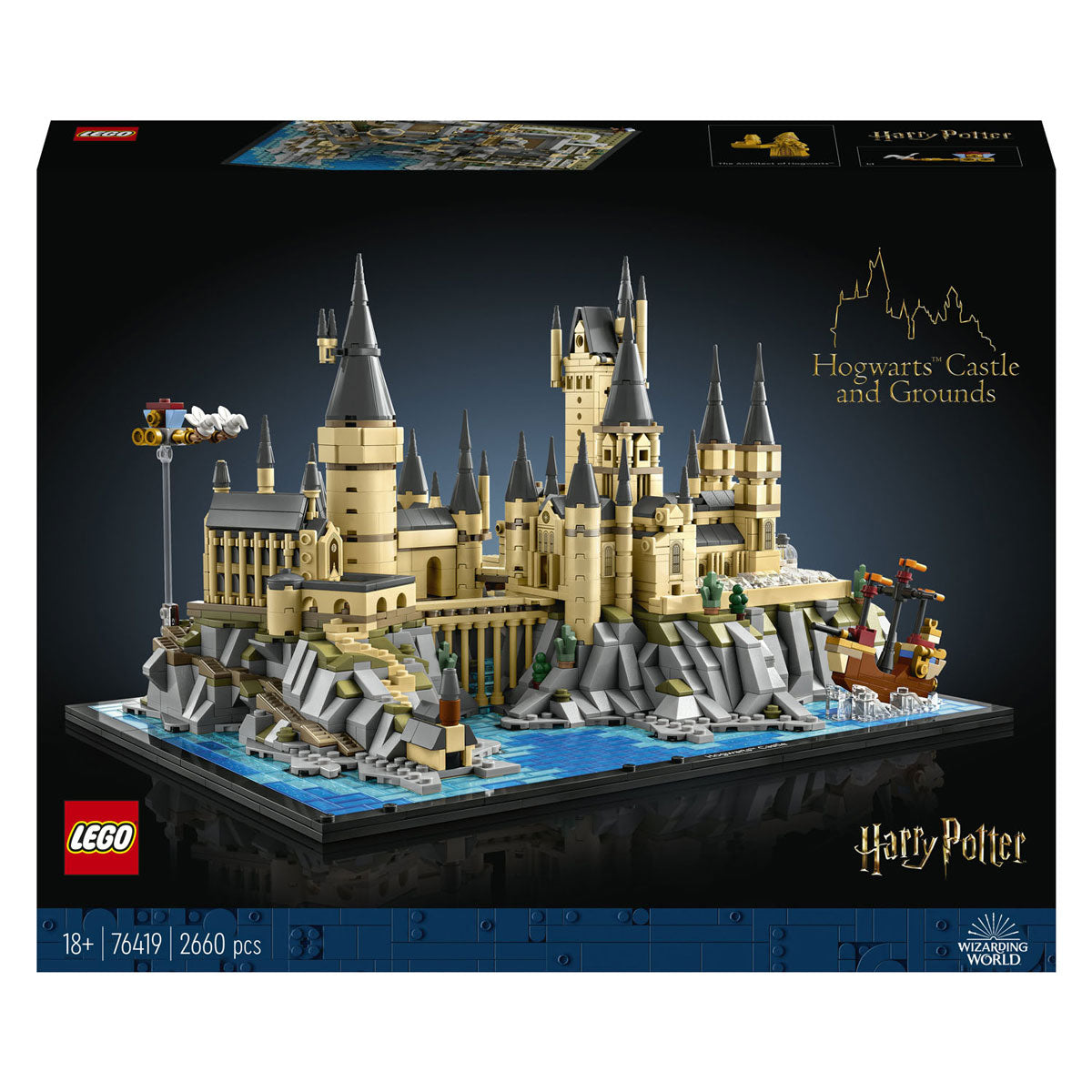 LEGO 76419 Harry Potter Castle Hogwarts ™ e sul posto