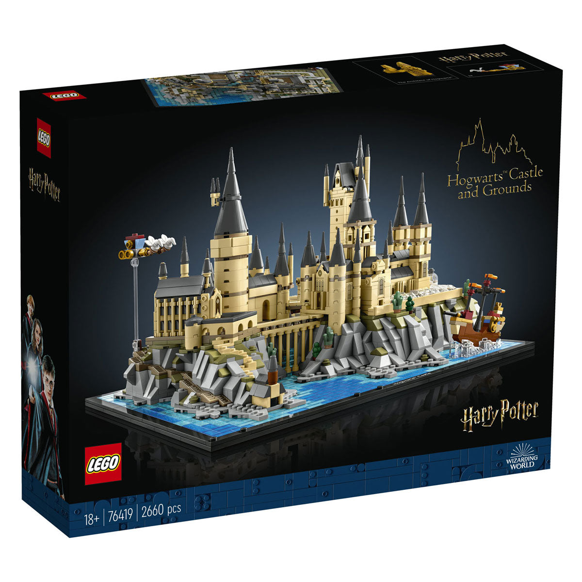 LEGO 76419 Harry Potter Castle Hogwarts ™ e sul posto