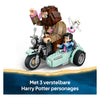 Lego harry potter™ hagrid™ en harry's rit op de motor magisch - 76443