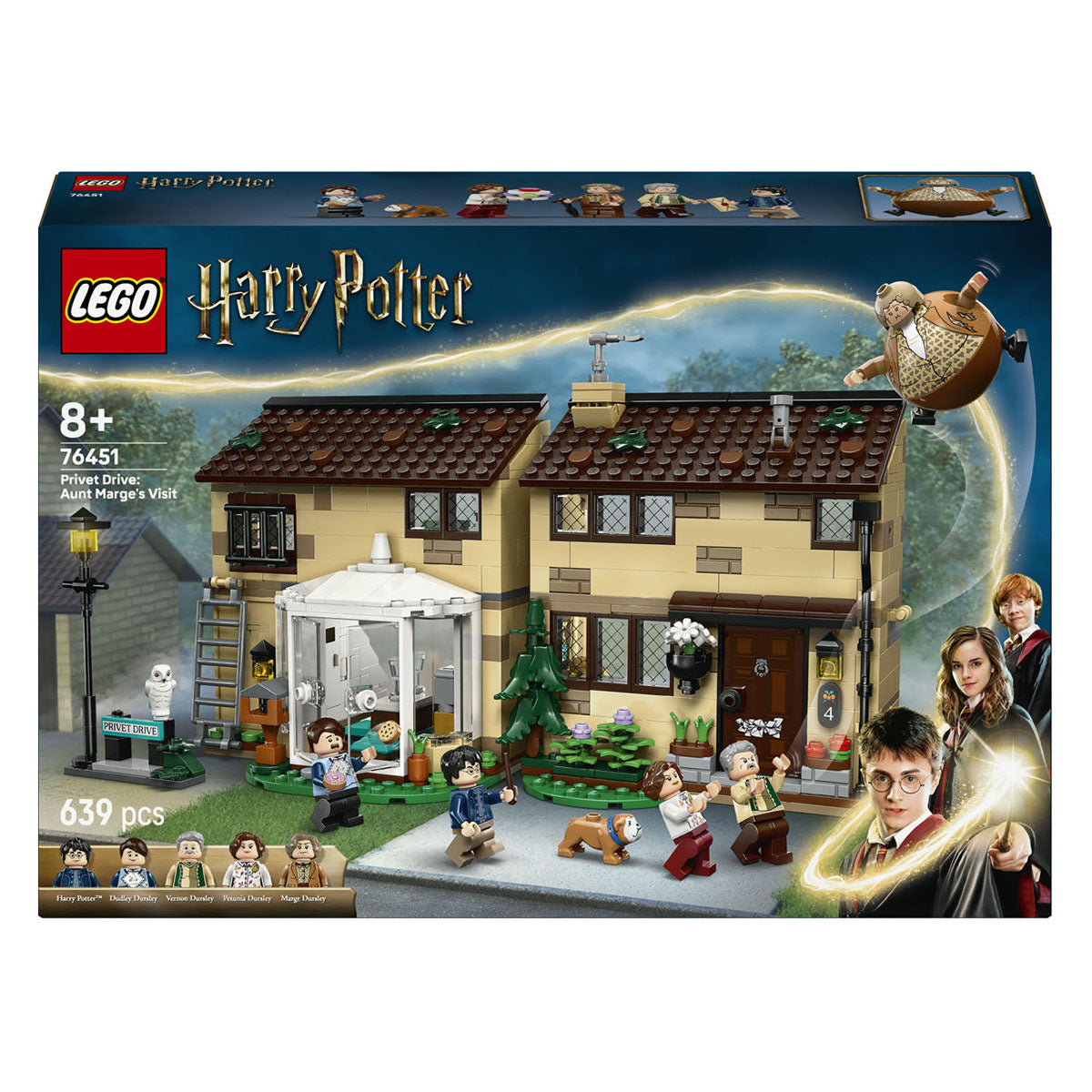 Lego Harry Potter 76451 Ligusterlaan Visit from Aunt Margot