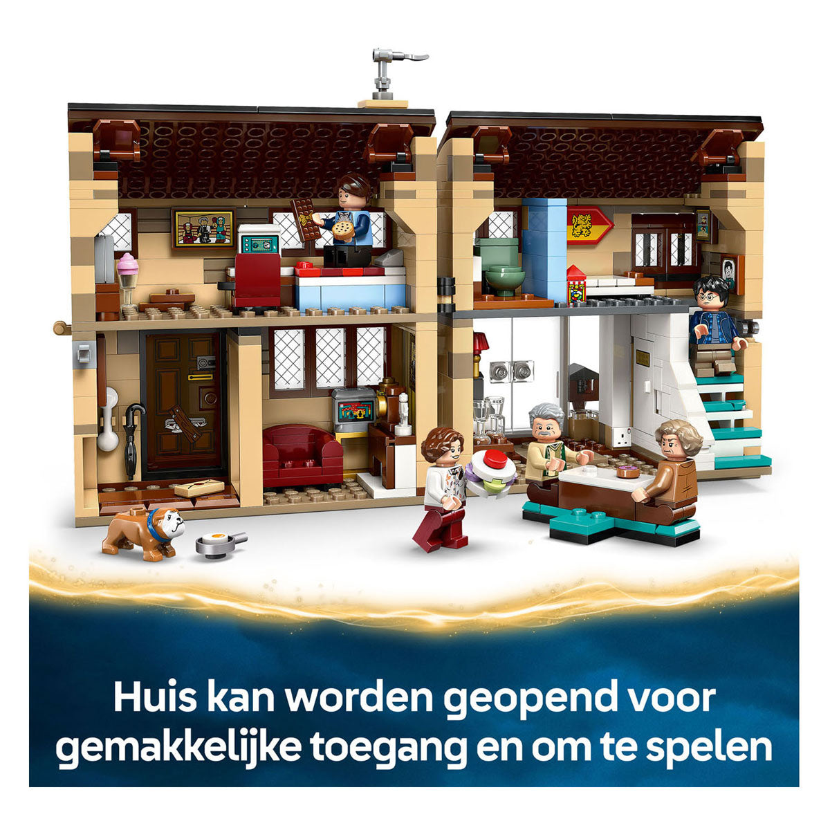 Lego Harry Potter 76451 Ligusterlaan Visita da zia Margot