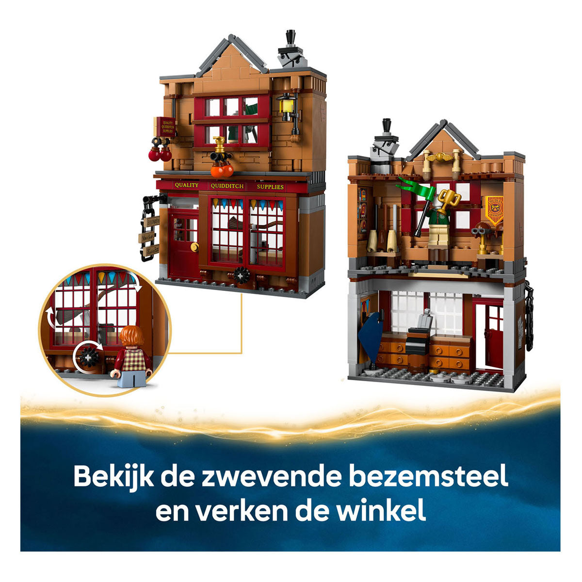 LEGO 76452 Harry Potter Zwik venda zwerkbalpaleis y helado