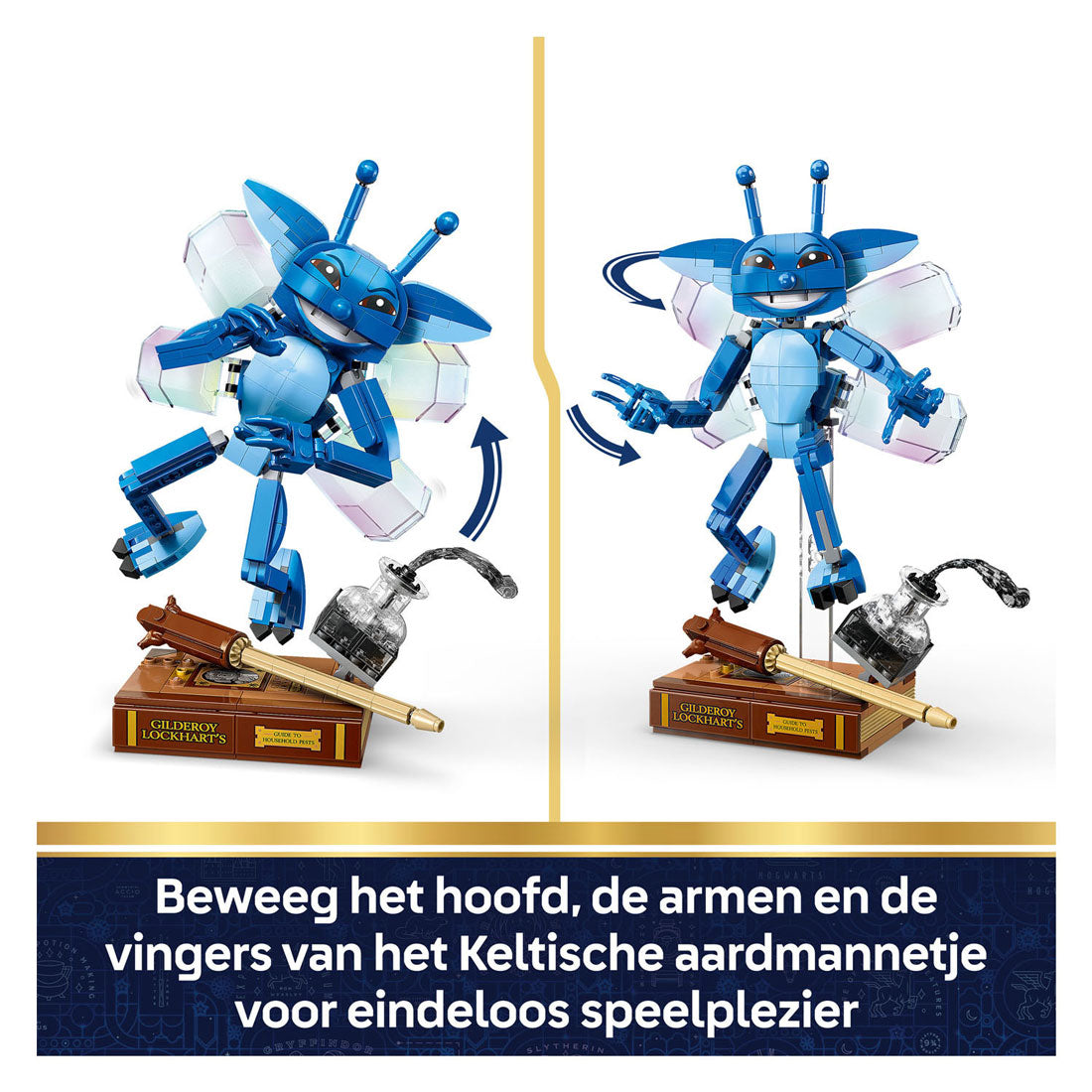 Lego harry potter - keltisch aardmannetje bouwpakket voor kinderen en decoratie - 76461