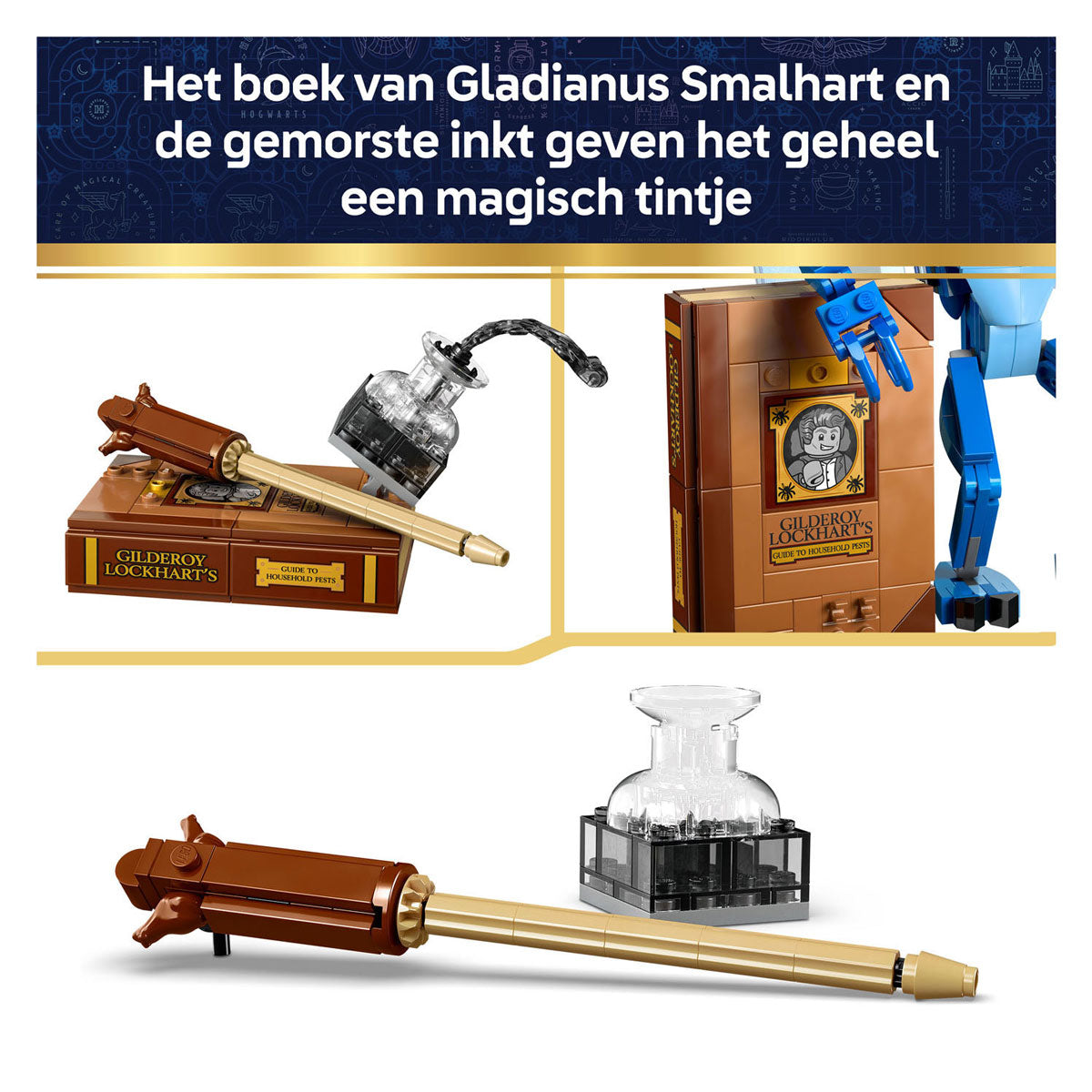 Lego harry potter - keltisch aardmannetje bouwpakket voor kinderen en decoratie - 76461