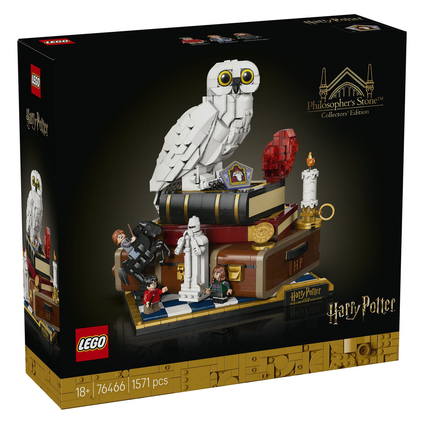Lego Harry Potter TM 76466 Edición de coleccionista de la Piedra Filosofal