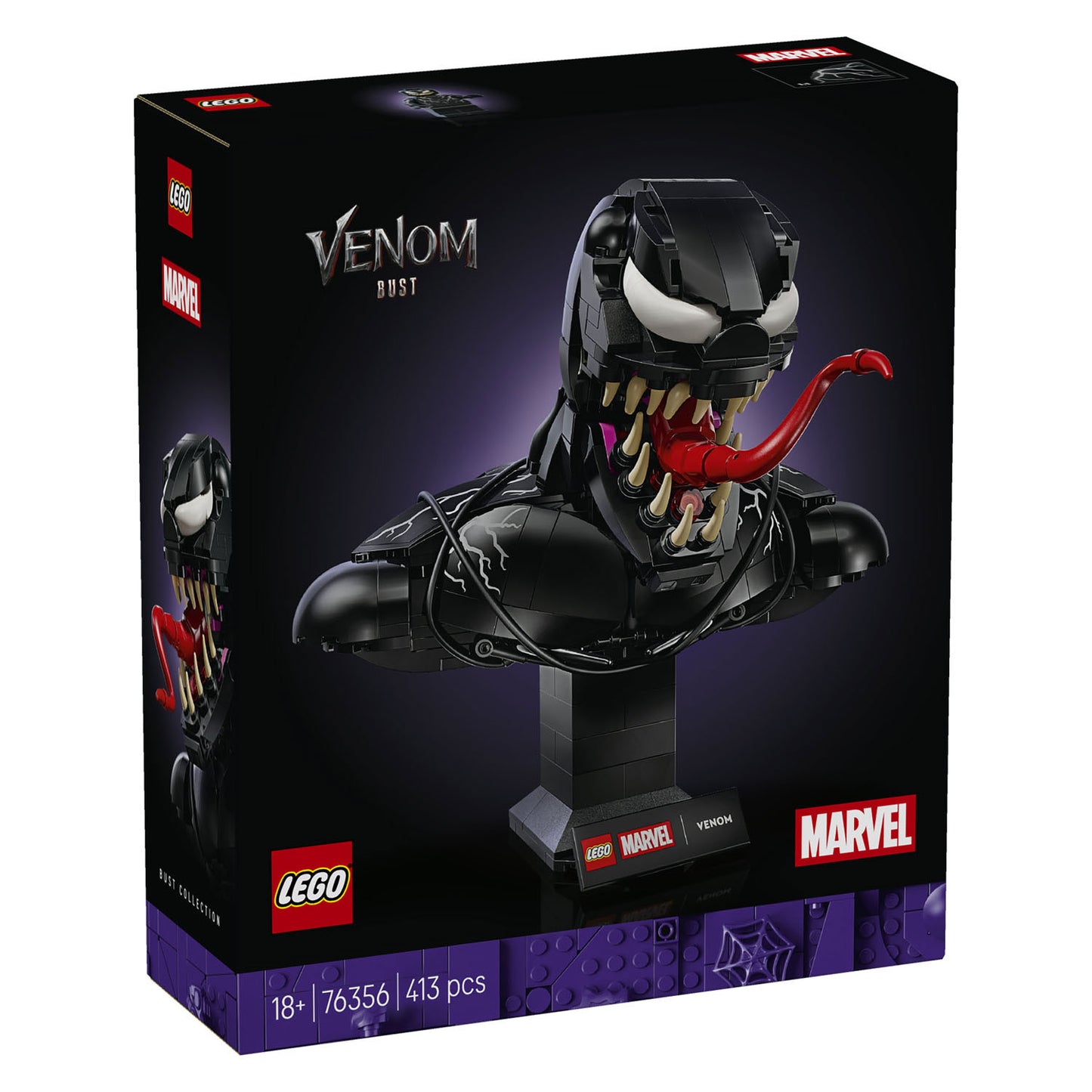 Lego super héroes 76356 busto de veneno