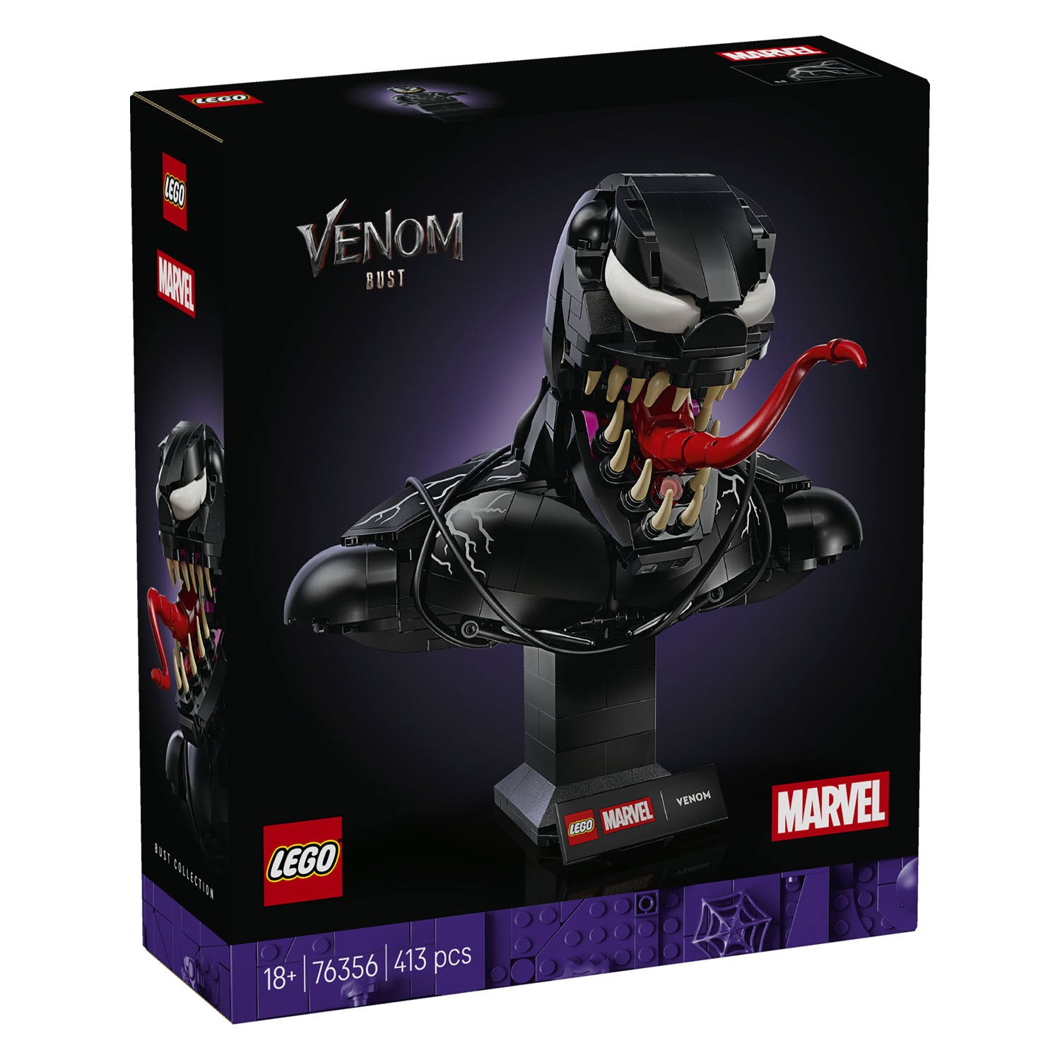 Lego super héroes 76356 busto de veneno