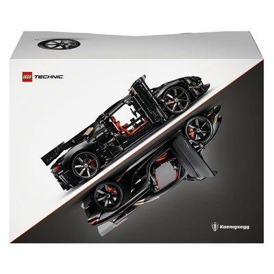 Lego ® Technic Koenigsegg Sadair's Spear Megacar - technical building set for adults - 42232