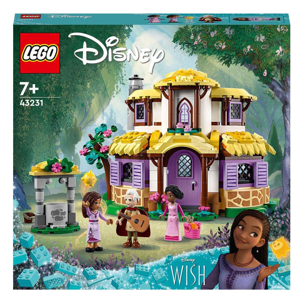 Lego Disney - Giocattolo da costruzione della casa di Asha (43231)