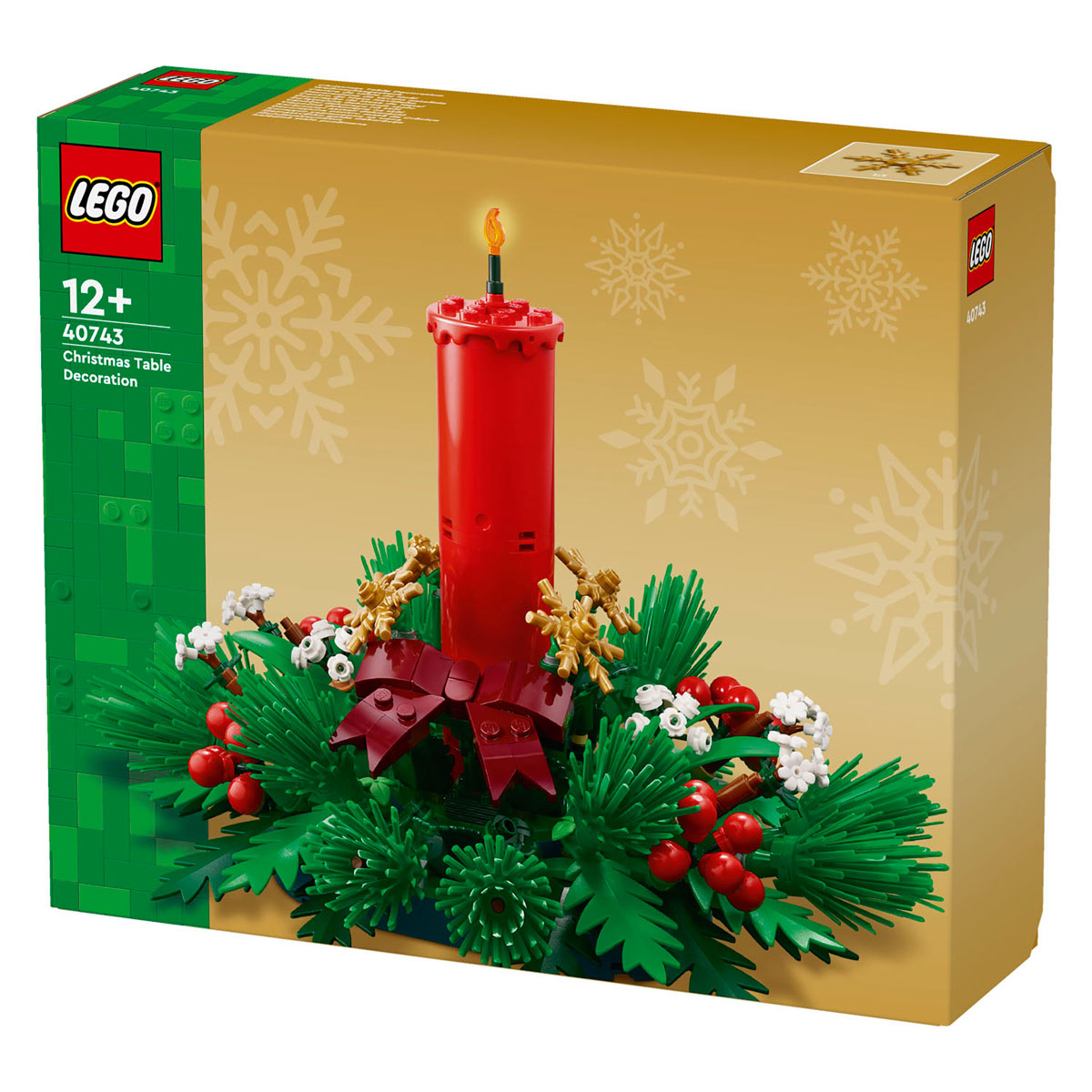 Lego 40743 seasons Christmas table decoration
