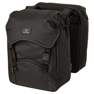 Fastrider unibag traffic double bicycle bag basics black