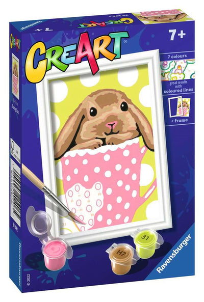 Ravensburger Creart Pintura por número Konijntje Copa