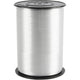 Cadeaulint, b: 10 mm, glossy, zilver, 250 m 1 rol