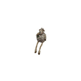 Funny sheep with dangling legs 13cm - afbeelding 1