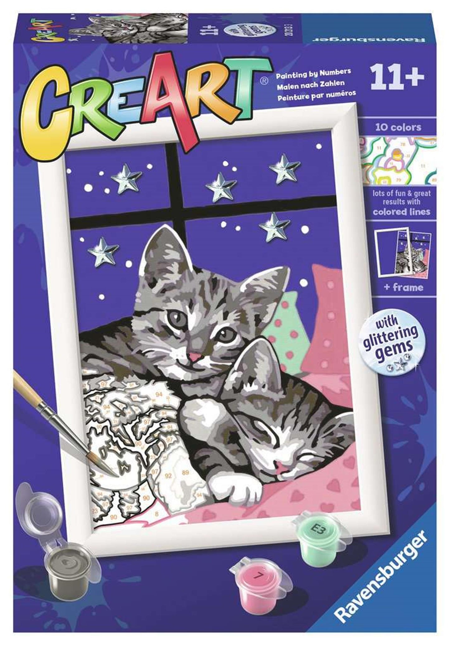 Ravensburger creart sleepy kitties