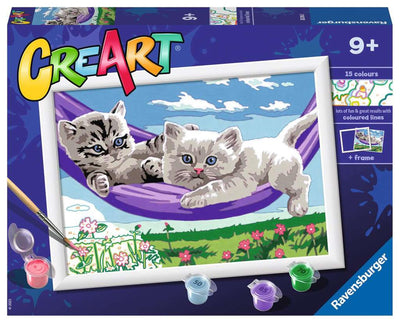 Ravensburger Pintura Creart en Number Hammock Pleasure
