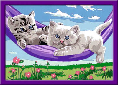 Ravensburger Pintura Creart en Number Hammock Pleasure