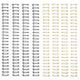 Vaessen creative • bind easy metalen bindruggen 16mm 2:1 zwart goud 8st.