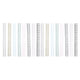 Vaessen creative • pettini metallici bind easy 16mm 2:1 mix arcobaleno 16pz.
