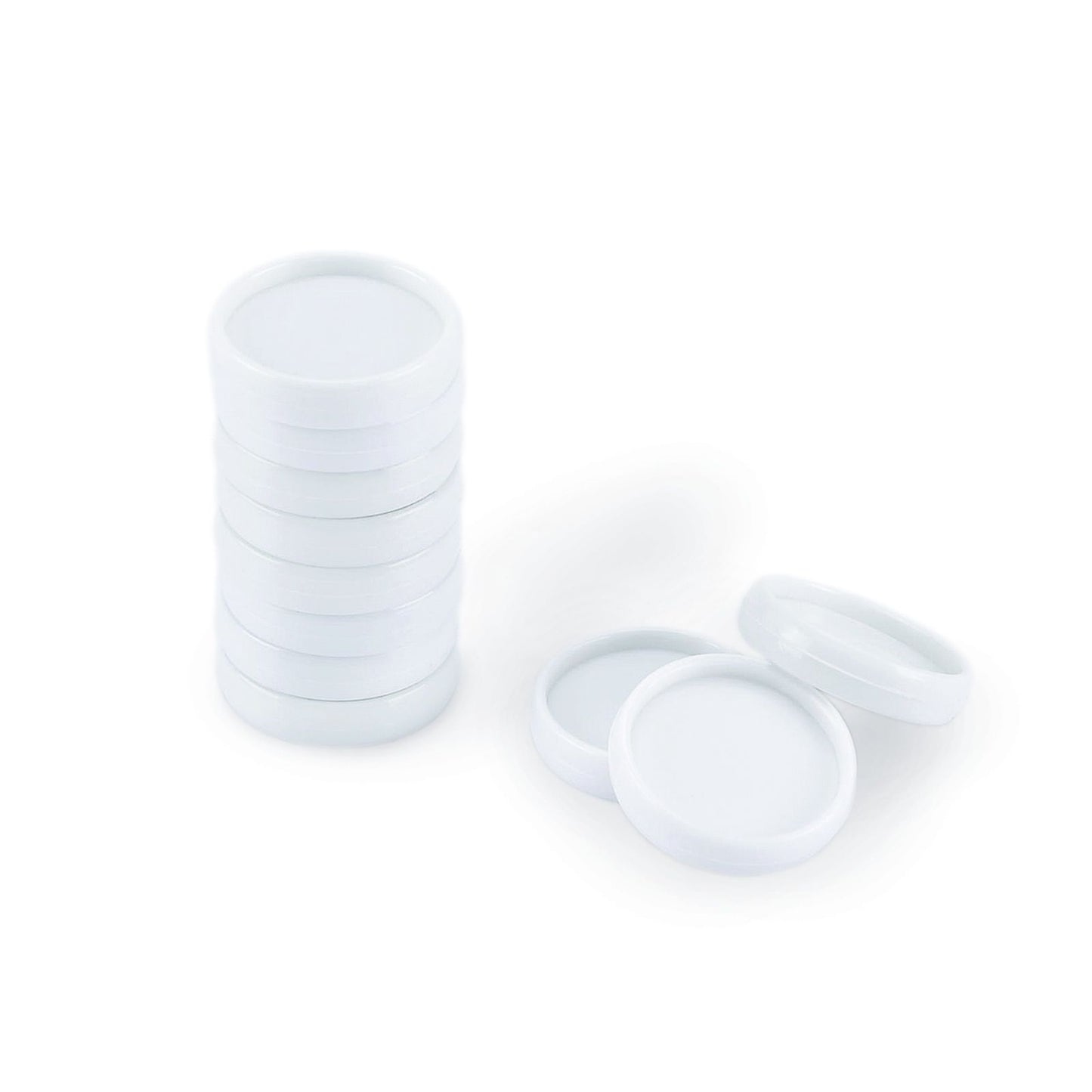 Vaessen creative • bind discos de encuadernación fácil 24mm blanco 11ud.