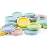 Vaessen creative • rilegatura facile dischi 24mm pastelli arcobaleno 24pz. - afbeelding 2