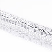 Vaessen creative • bind easy metalen bindruggen 13mm 3:1 wit zilver 8st. - afbeelding 2