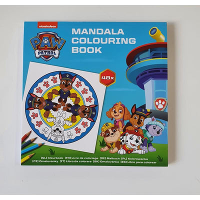 Libro da colorare mandala Paw Patrol 48 immagini