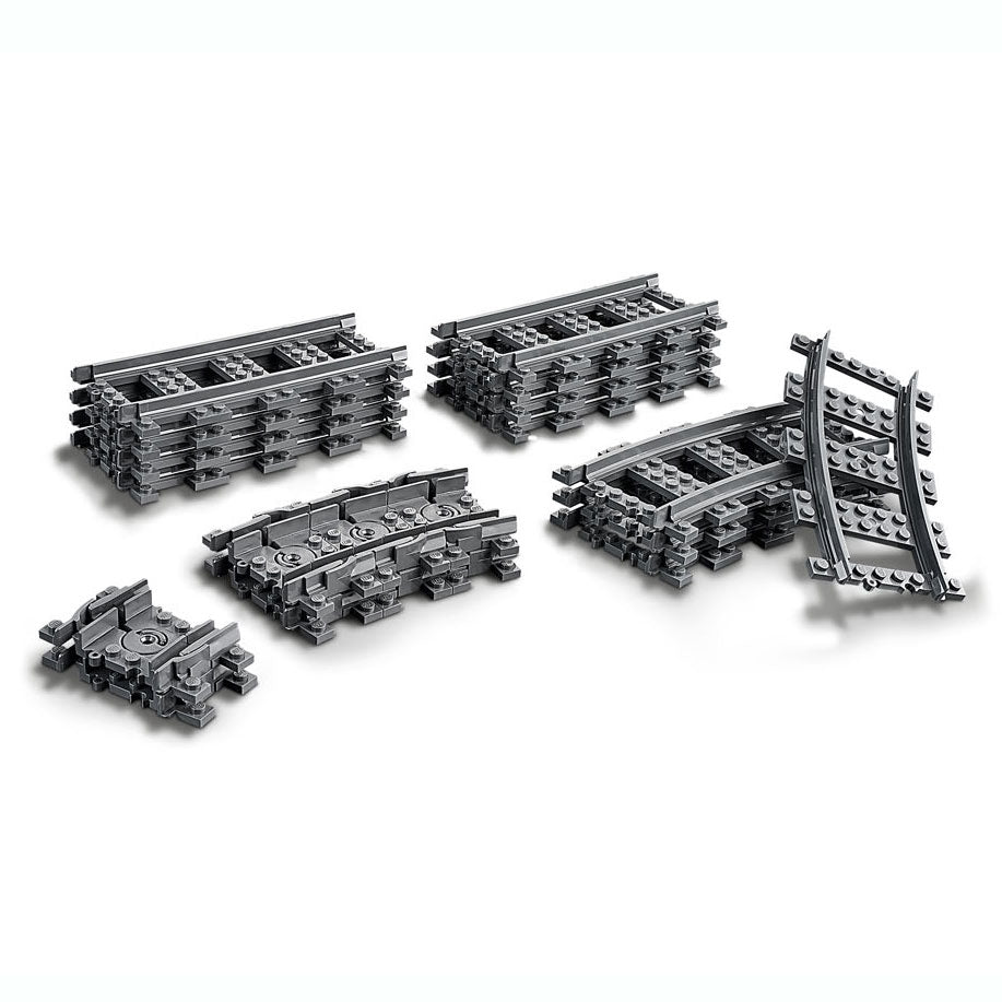 LEGO CITY 60205 Rieles flexibles de 20 piezas