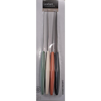 Eccellente set di coltelli da bistecca per casalinghi da 4 pezzi