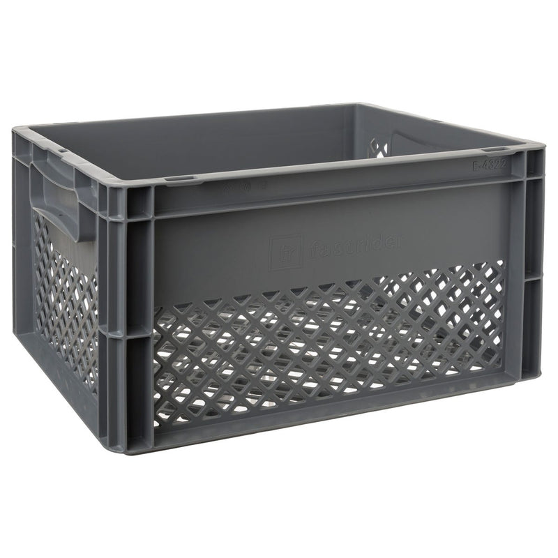 Cajón para bicicleta Fastrider gris medio
