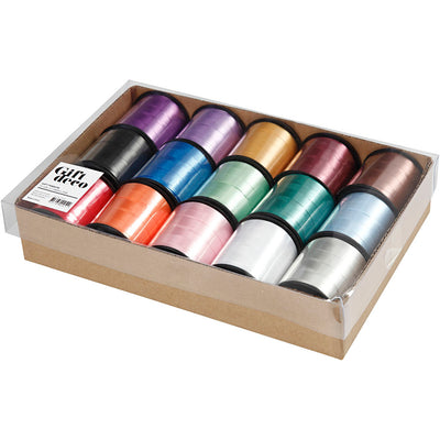 Https: www.cchobby.nl cadeaulint-b-10-mm-glossy-diverse-kleuren-15x50-m-1-doos
