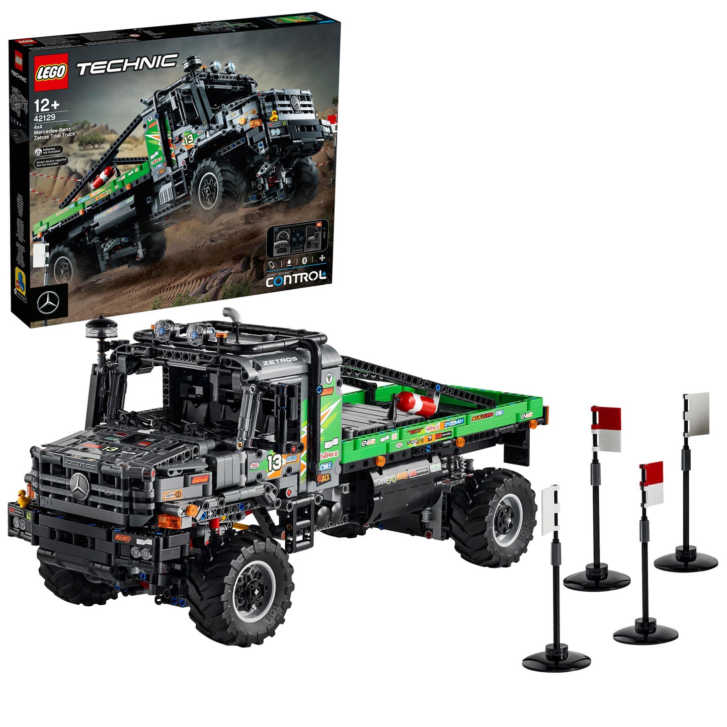 LEGO LEGO Technic 42129 4x4 Mercedes-Benz Setros Truck de prueba