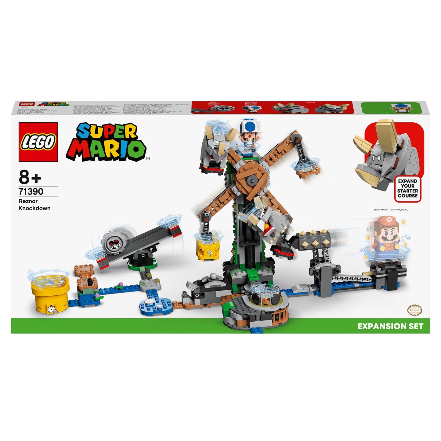 LEGO LEGO Super Mario 71390 Set de expansión: disputa con Reznors