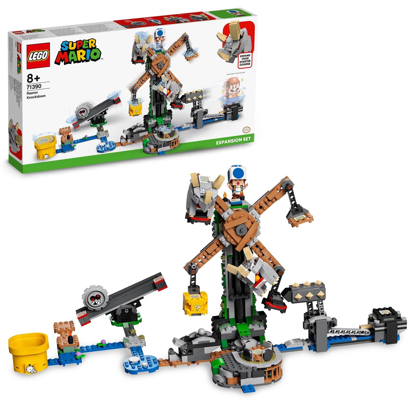 LEGO LEGO Super Mario 71390 Set de expansión: disputa con Reznors