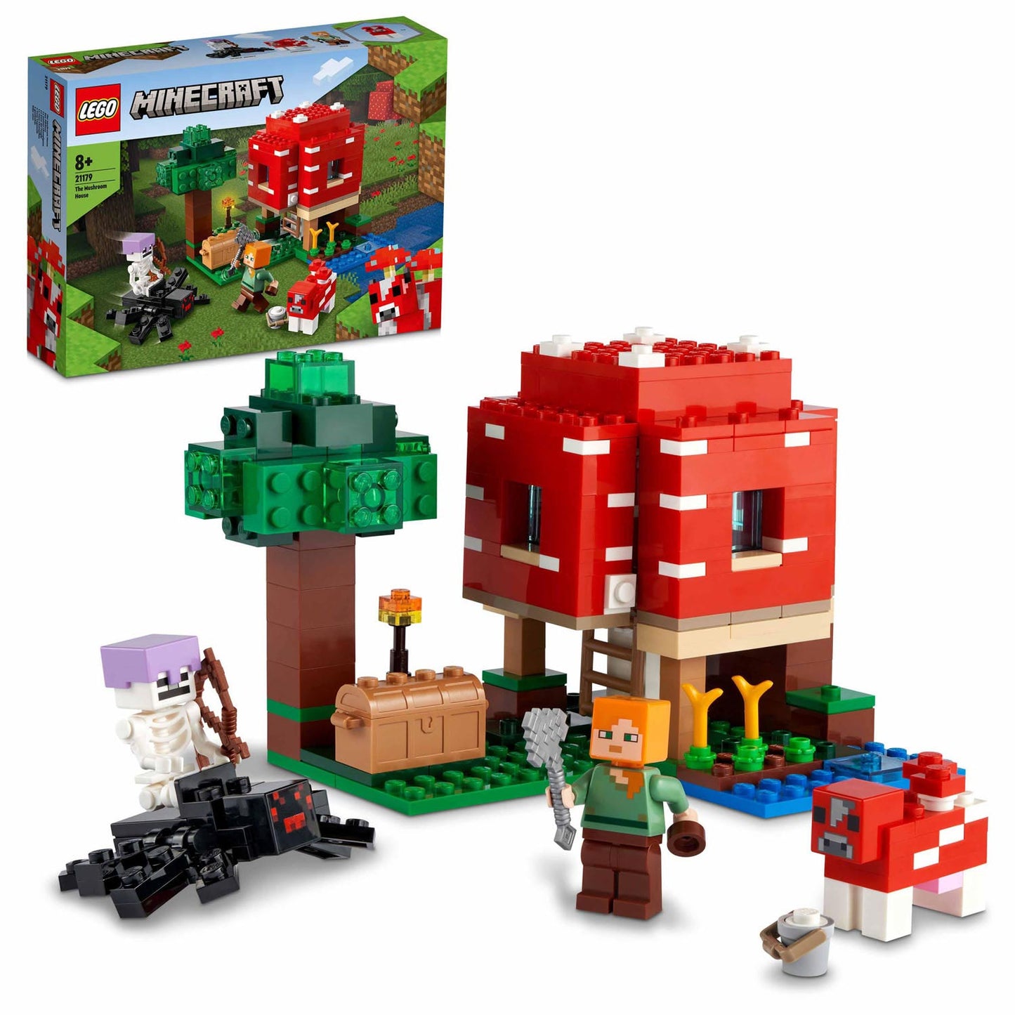 Lego LEGO Minecraft 21179 La casa del fungo