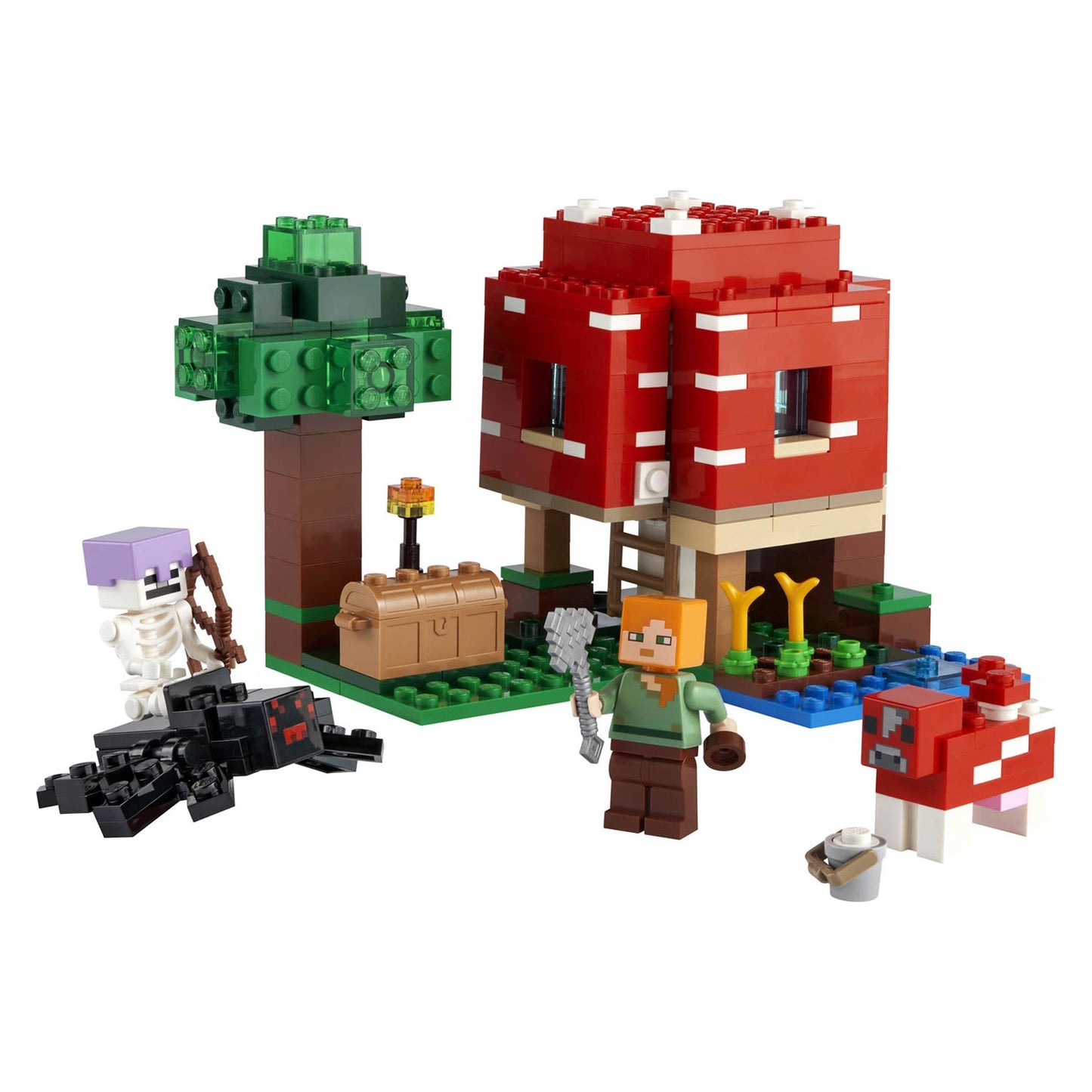 Lego LEGO Minecraft 21179 La casa del fungo