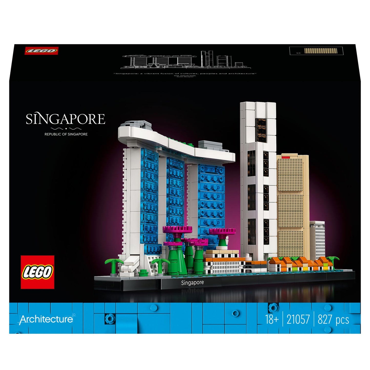 LEGO LEGO Arquitectura 21057 Singapur