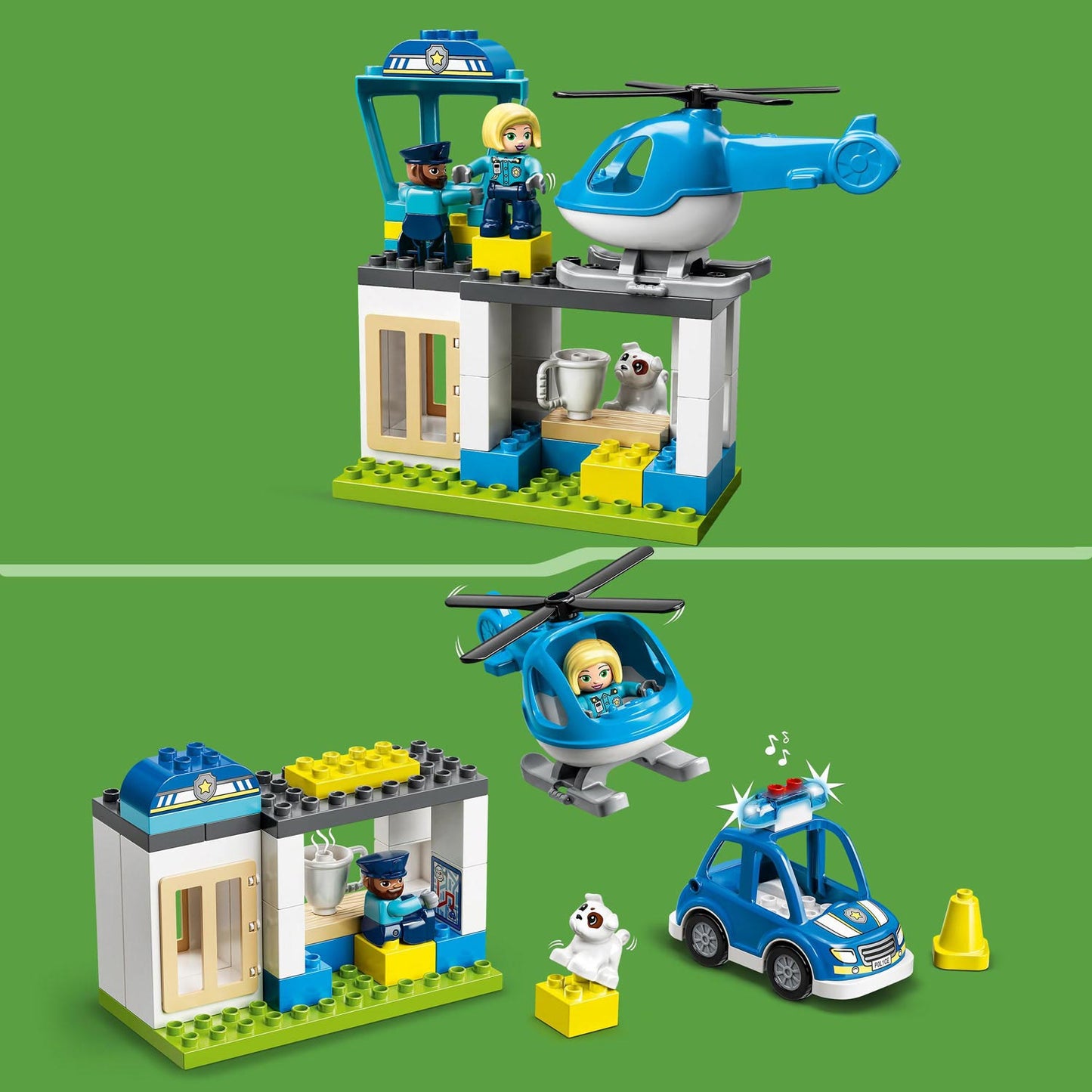 LEGO LEGO DUPLO 10959 Helicóptero de la estación de policía