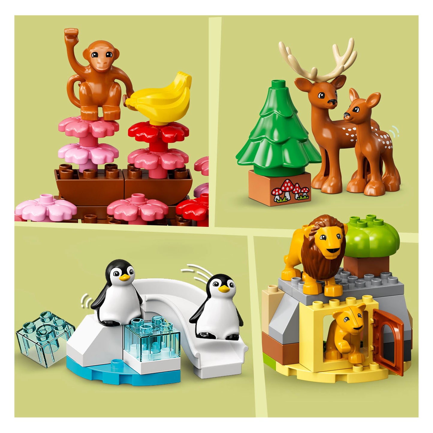 Lego Duplo LEGO DUPLO 10975 Animales Salvajes del Mundo