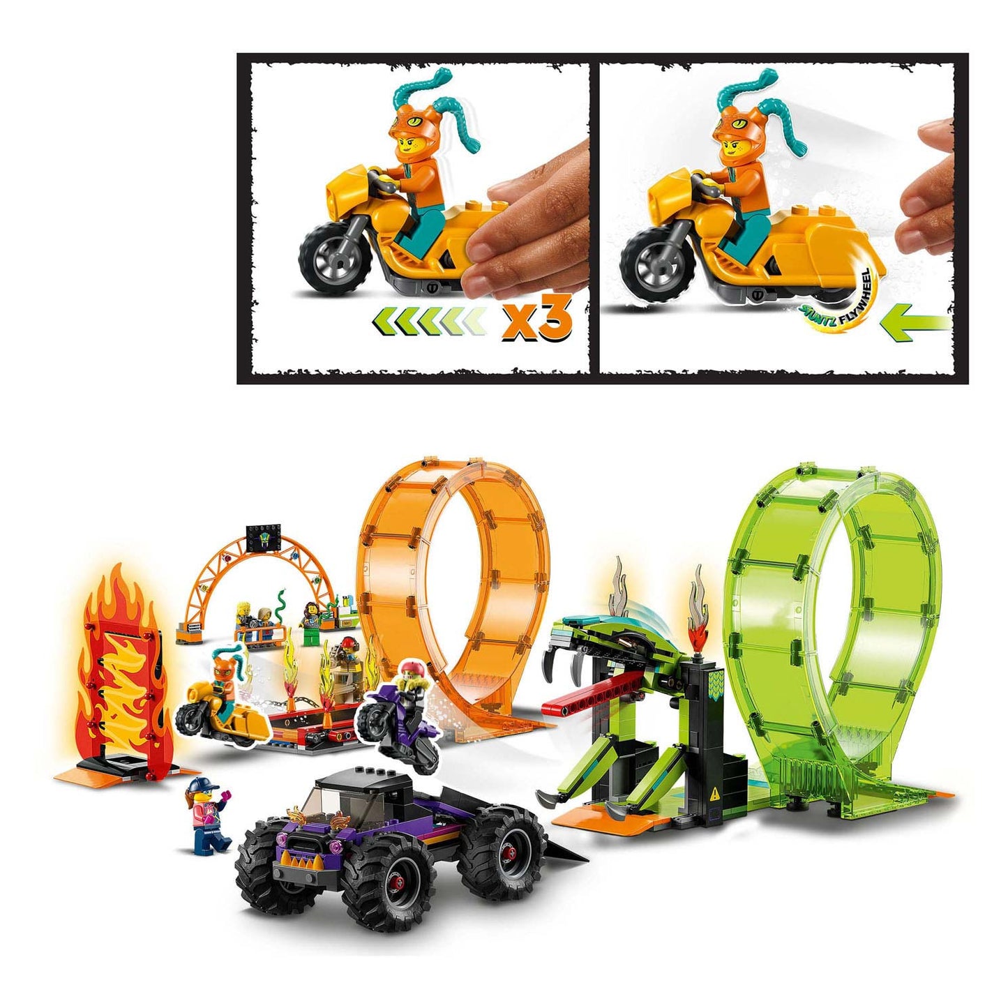 Lego Lego City 60339 Double Look Steunt Arena