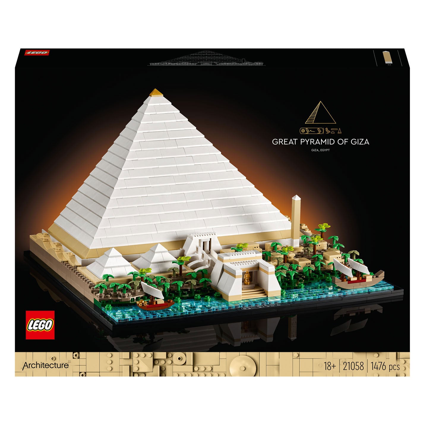 Lego LEGO Architecture 21058 Grote Piramide van Gizeh